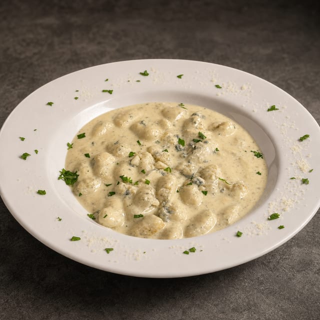 Gnocchi Gorgonzola.