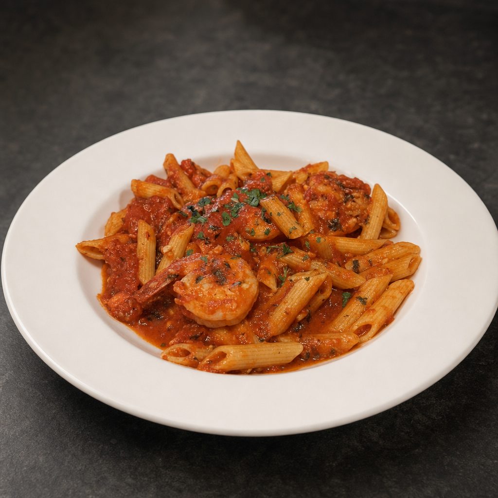 Penne Arrabiata.