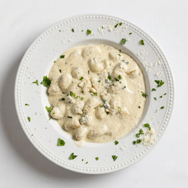 Gnocchi Gorgonzola.