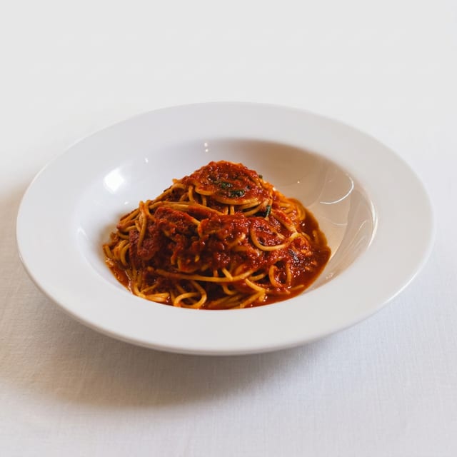 Spaghetti Marinara.