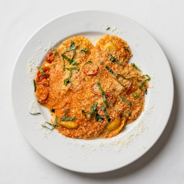 Lobster Ravioli.